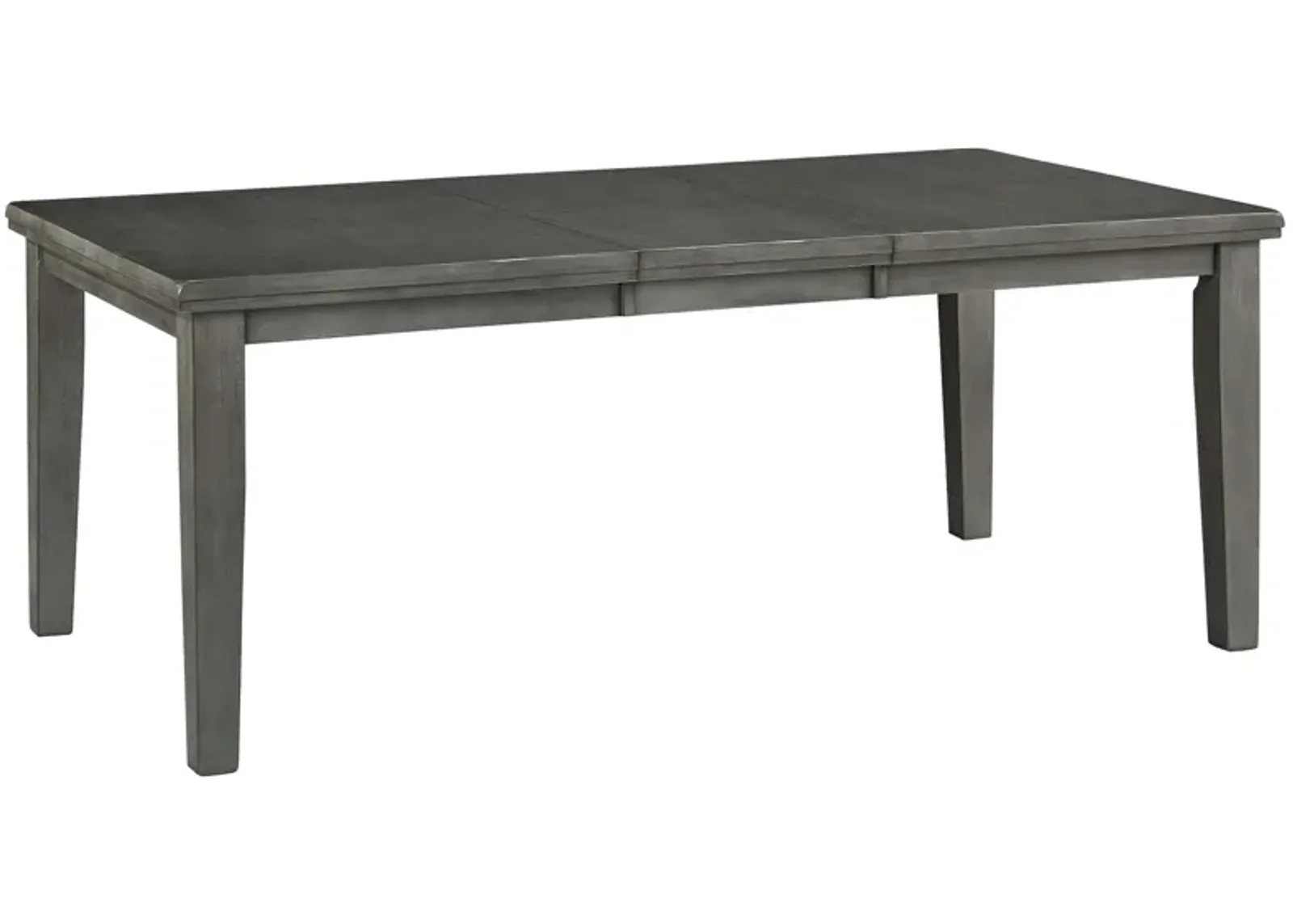 Hallanden - Gray - Rectangular Dining Room Butterfly Extension Table