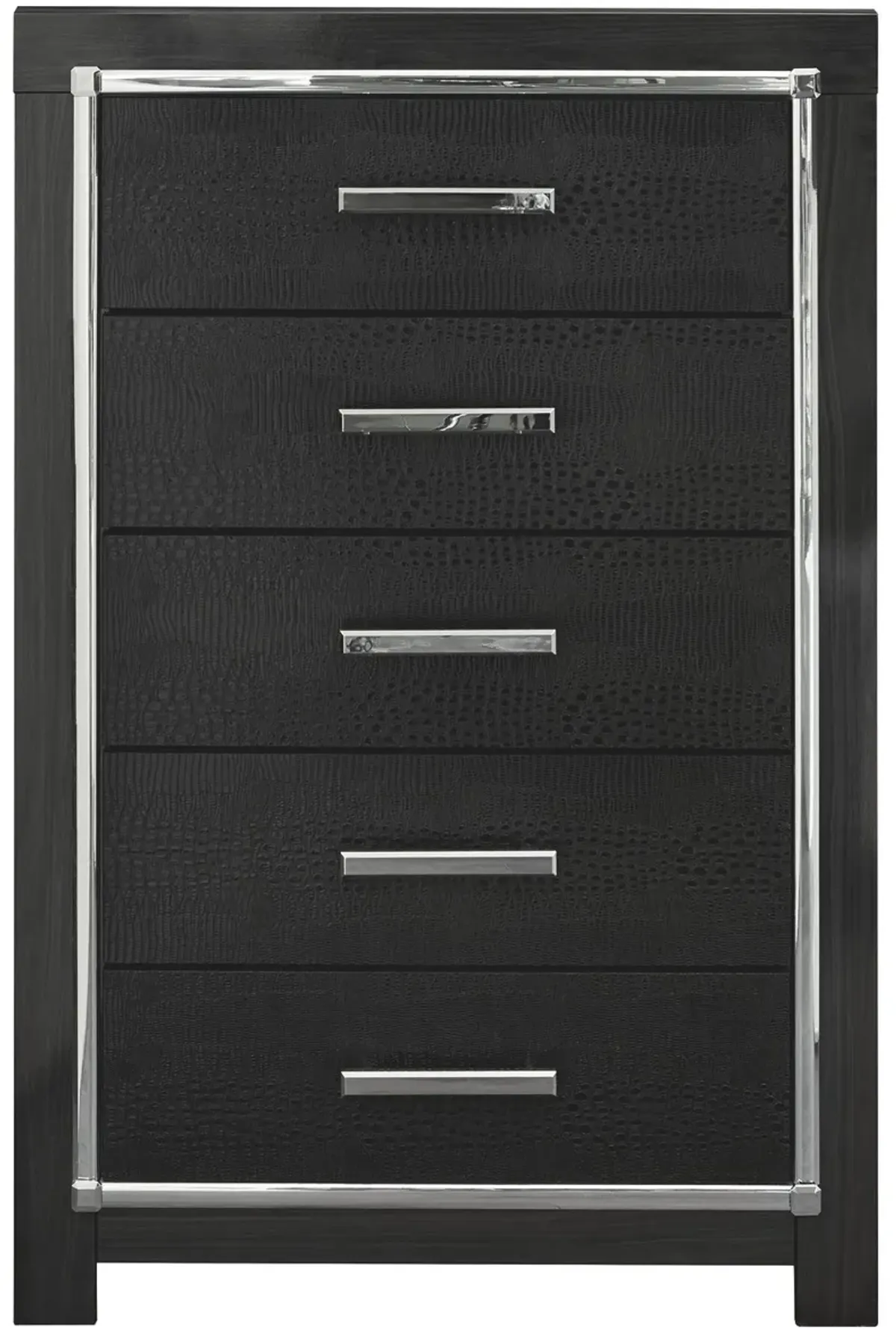 Kaydell - Black - Five Drawer Chest