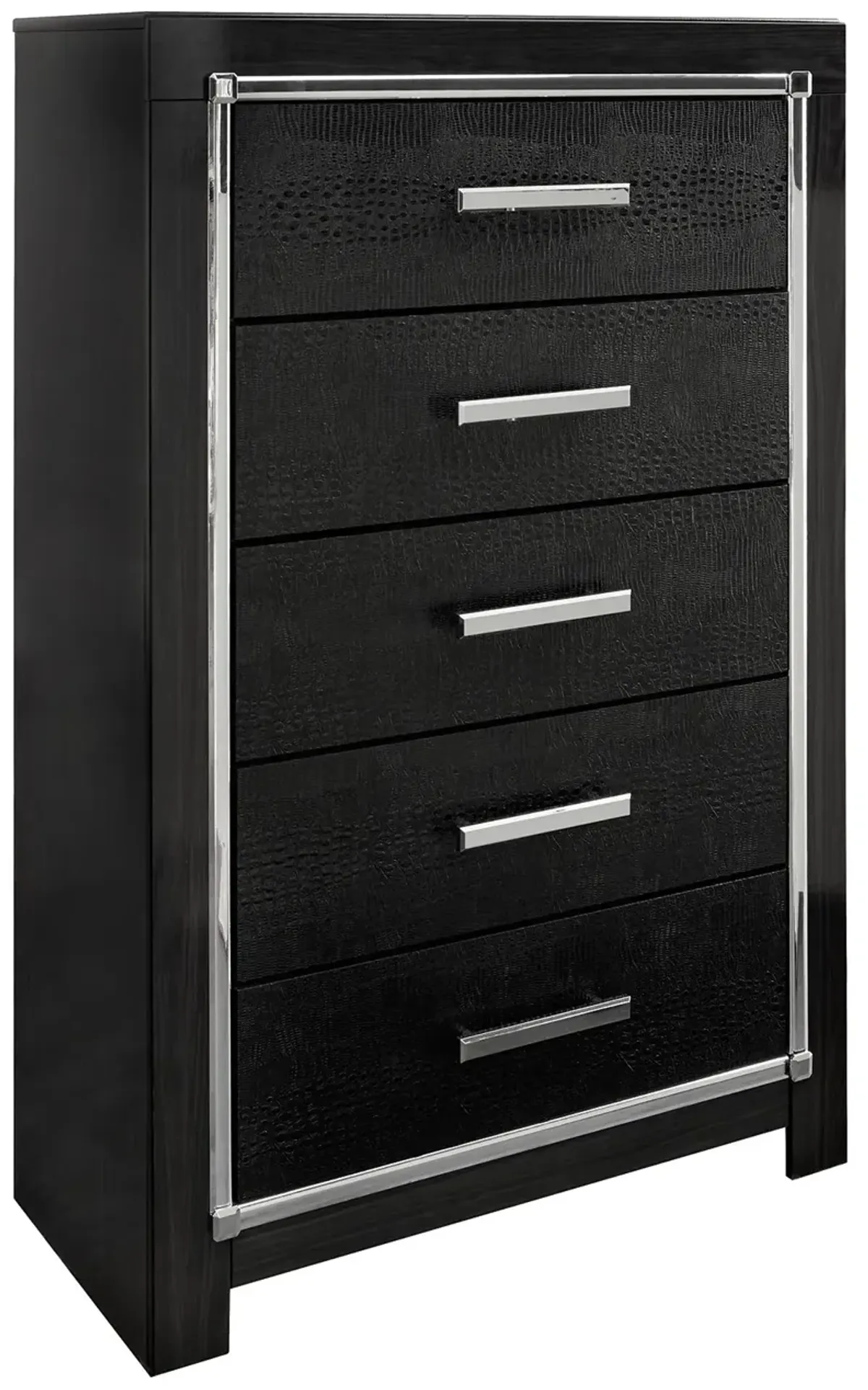 Kaydell - Black - Five Drawer Chest