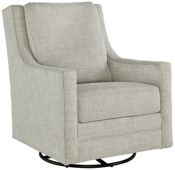 Kambria - Swivel Glider Accent Chair - Fog