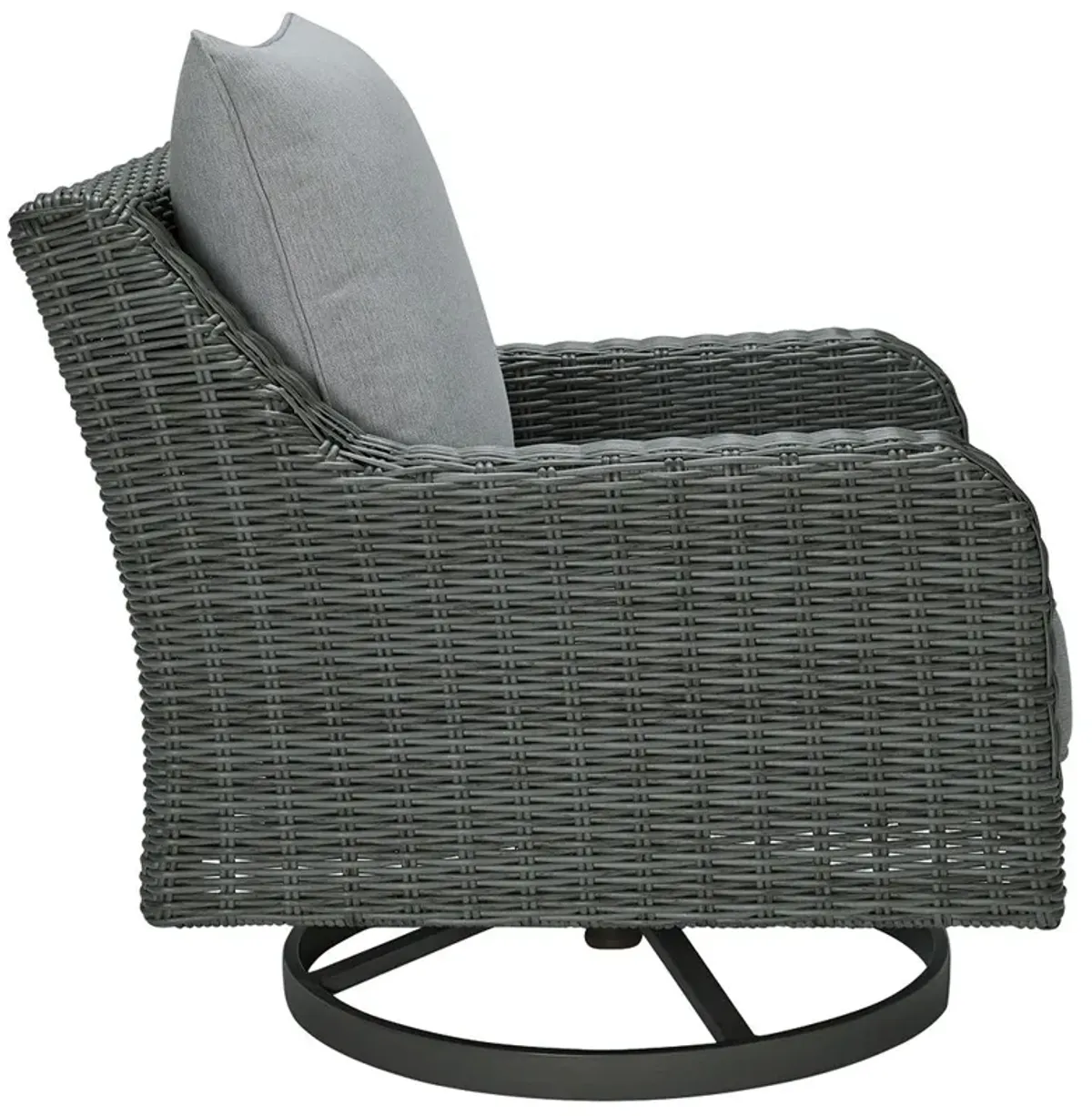 Elite Park - Gray - Swivel Lounge W/ Cushion