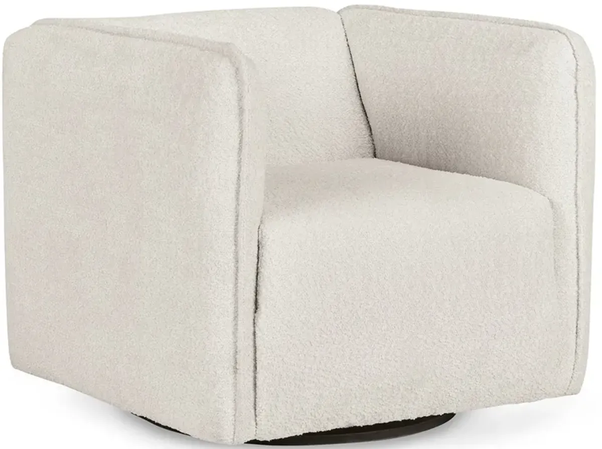 Lonoke - Gray - Swivel Accent Chair