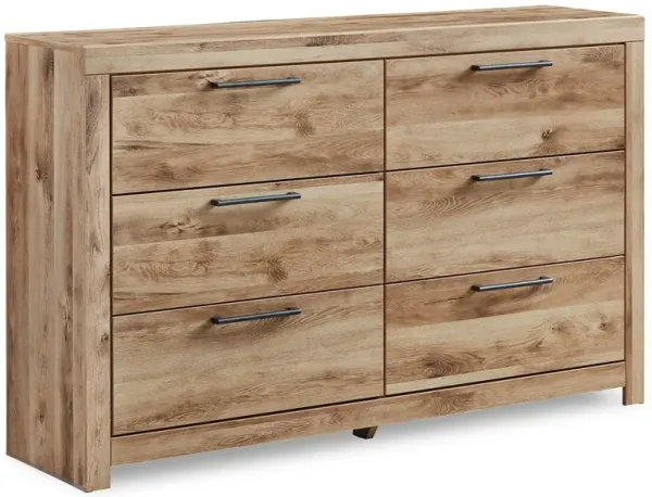 Hyanna - Six Drawer Dresser - Tan Brown