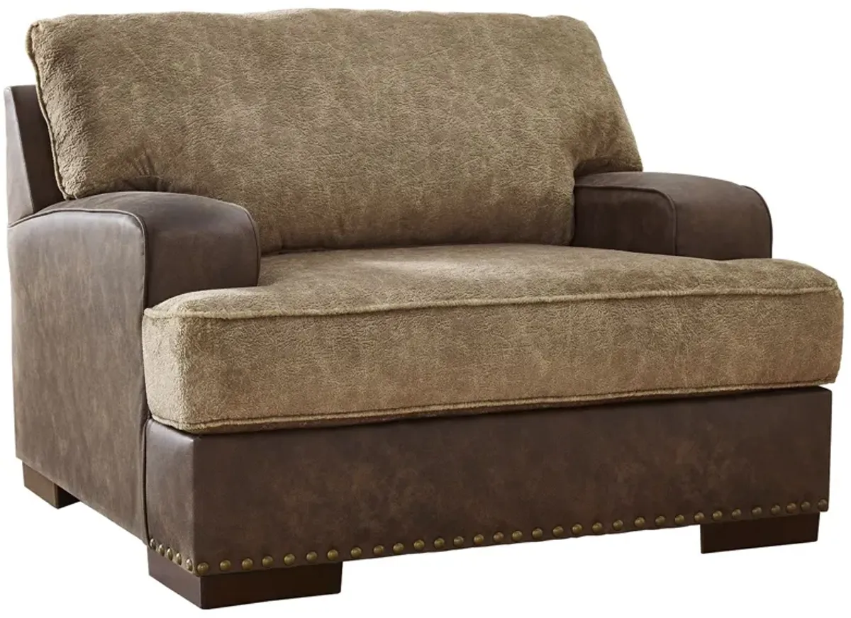 Alesbury - Chair and a Half - Chocolate