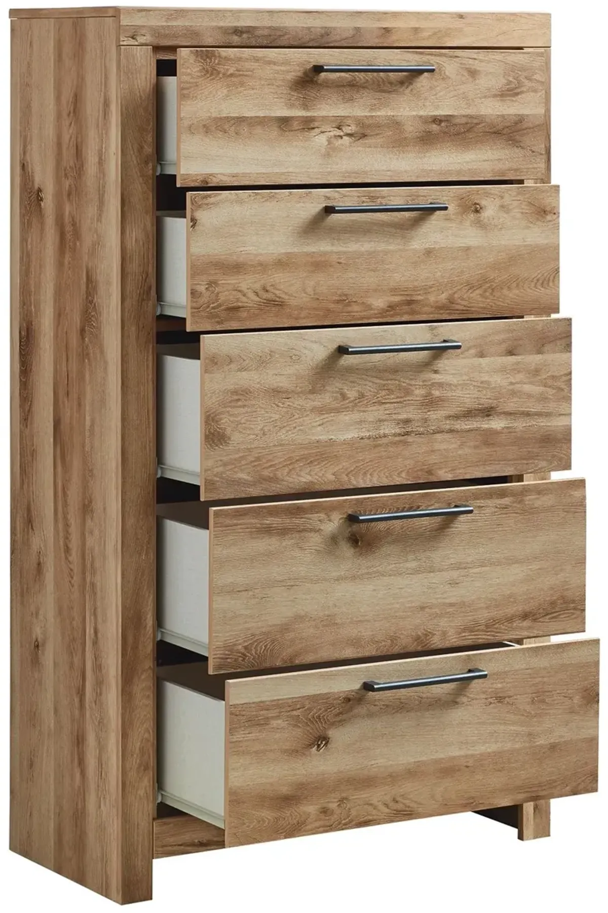 Hyanna - Five Drawer Chest - Tan Brown