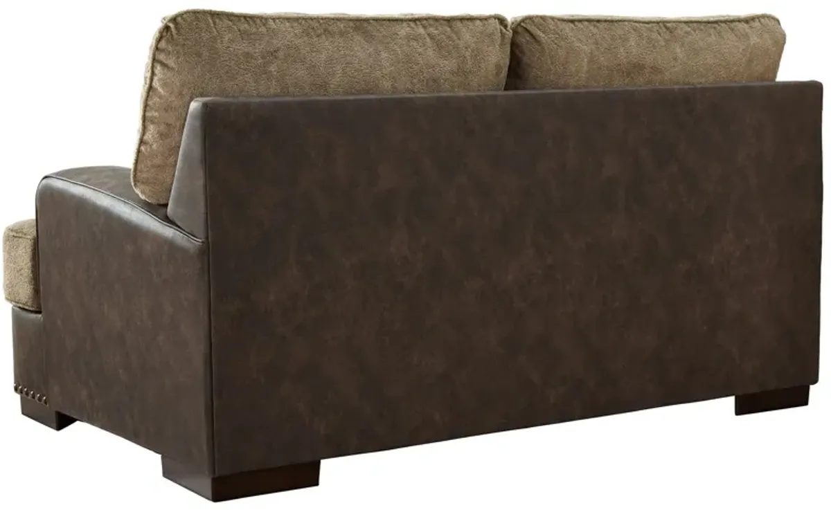 Alesbury - Chocolate - Loveseat