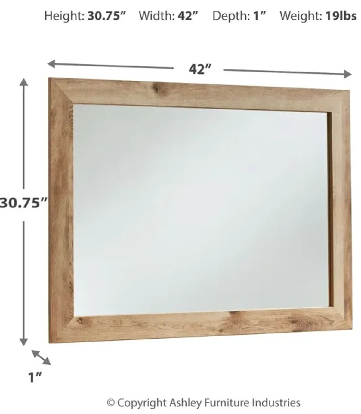 Hyanna - Tan Brown - Bedroom Mirror