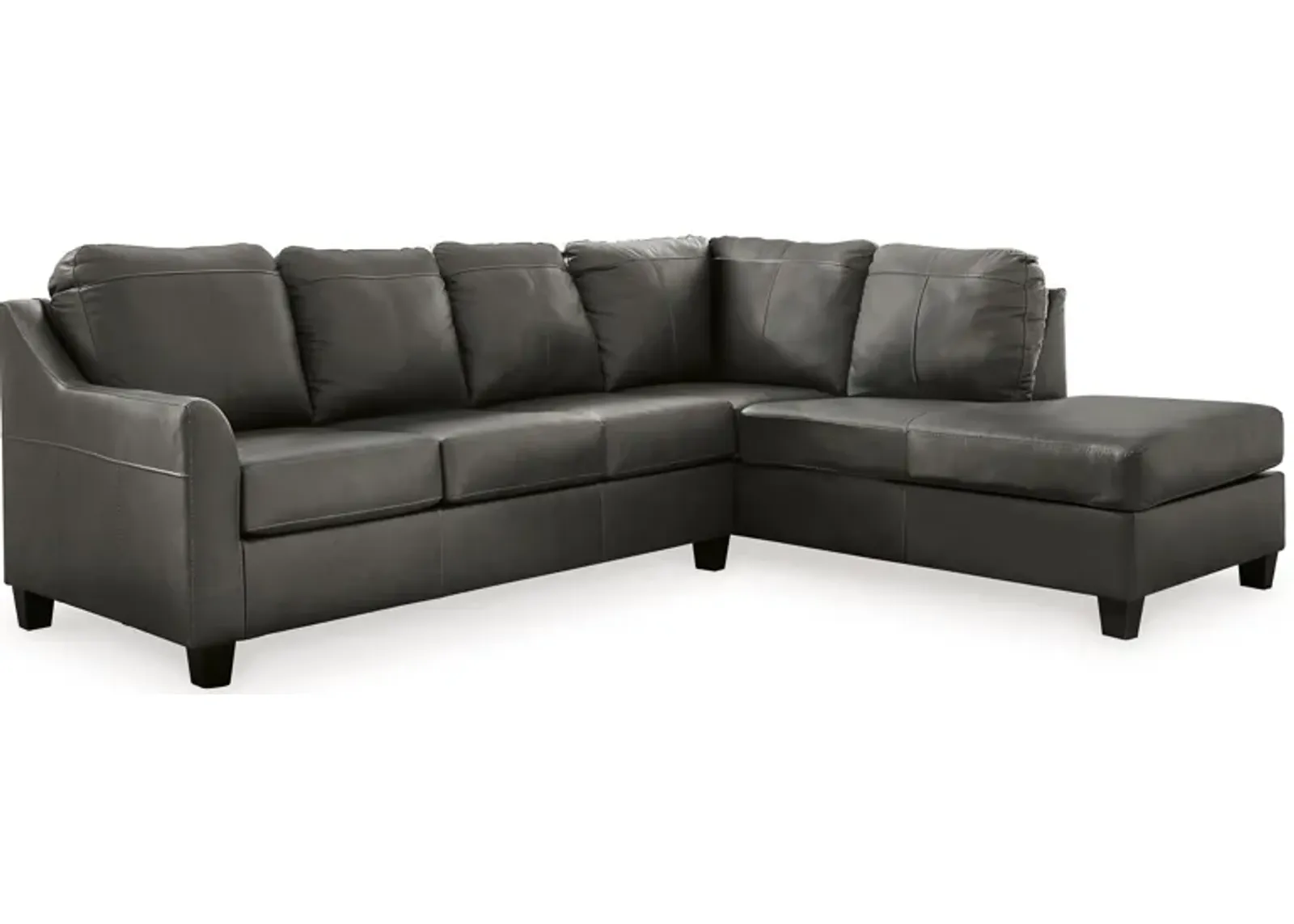 Valderno - Fog - 2-Piece Sectional With Raf Corner Chaise