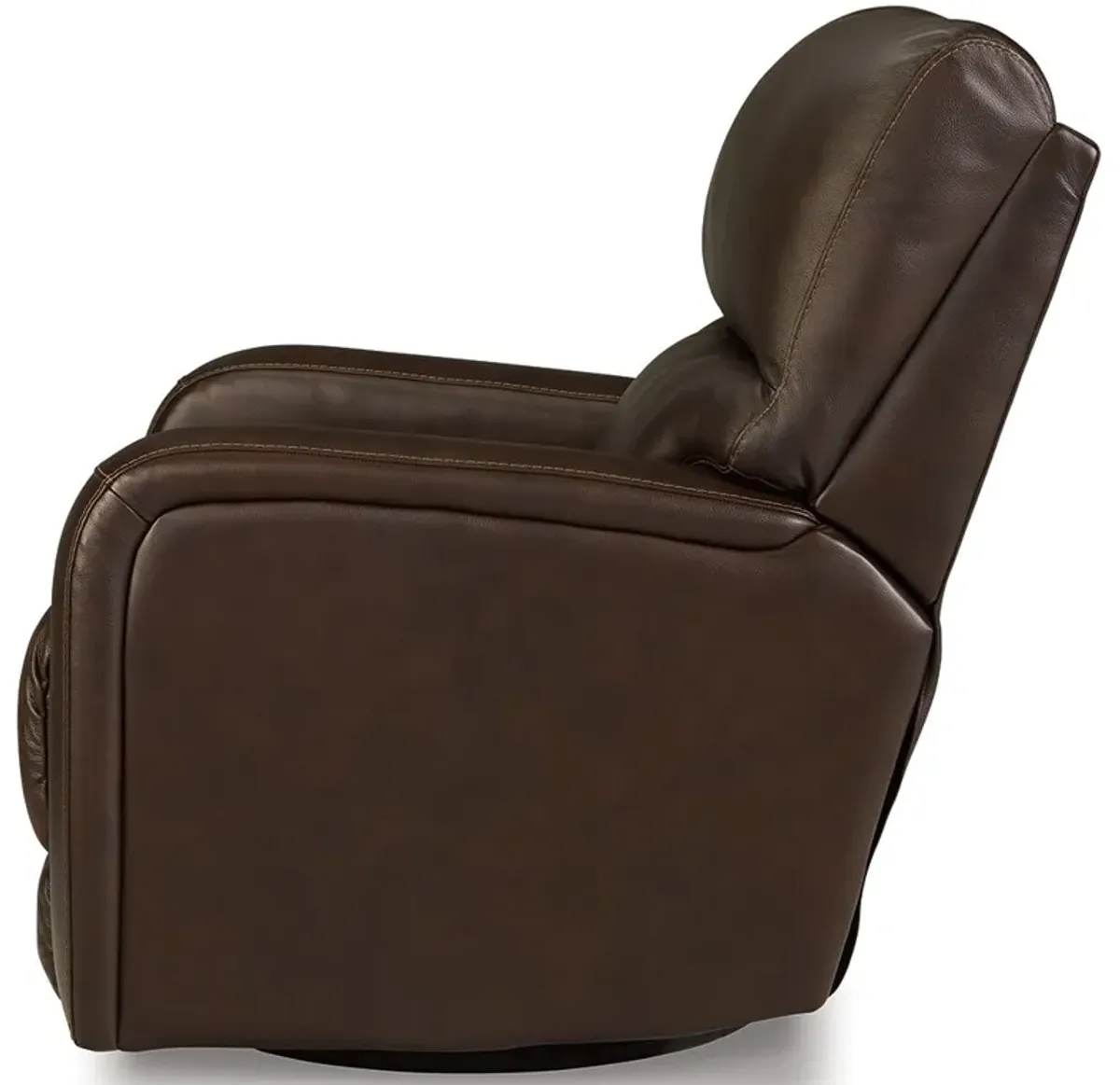 Emberla - Coffee - Swivel Glider Recliner