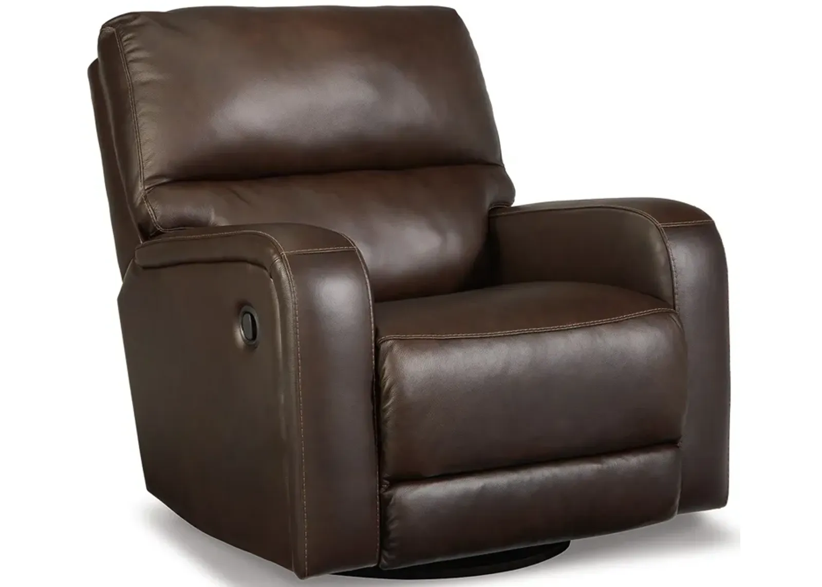 Emberla - Coffee - Swivel Glider Recliner