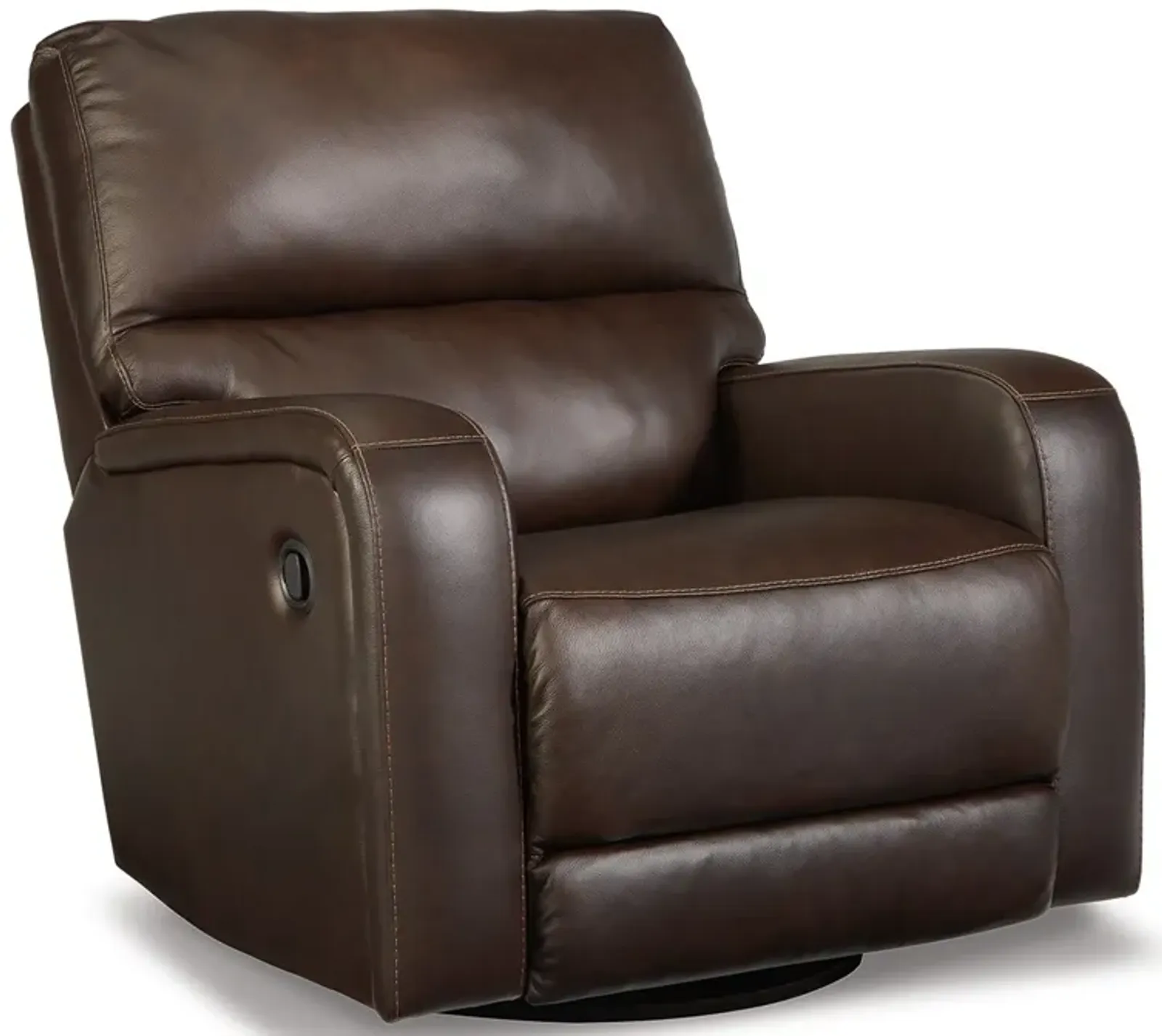 Emberla - Coffee - Swivel Glider Recliner