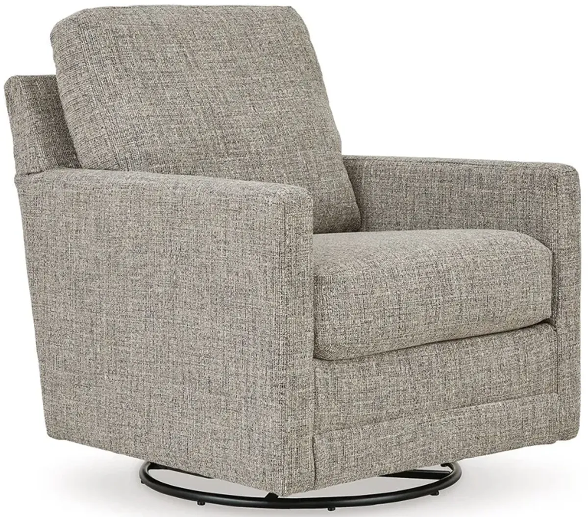 Bralynn - Linen - Swivel Glider Accent Chair