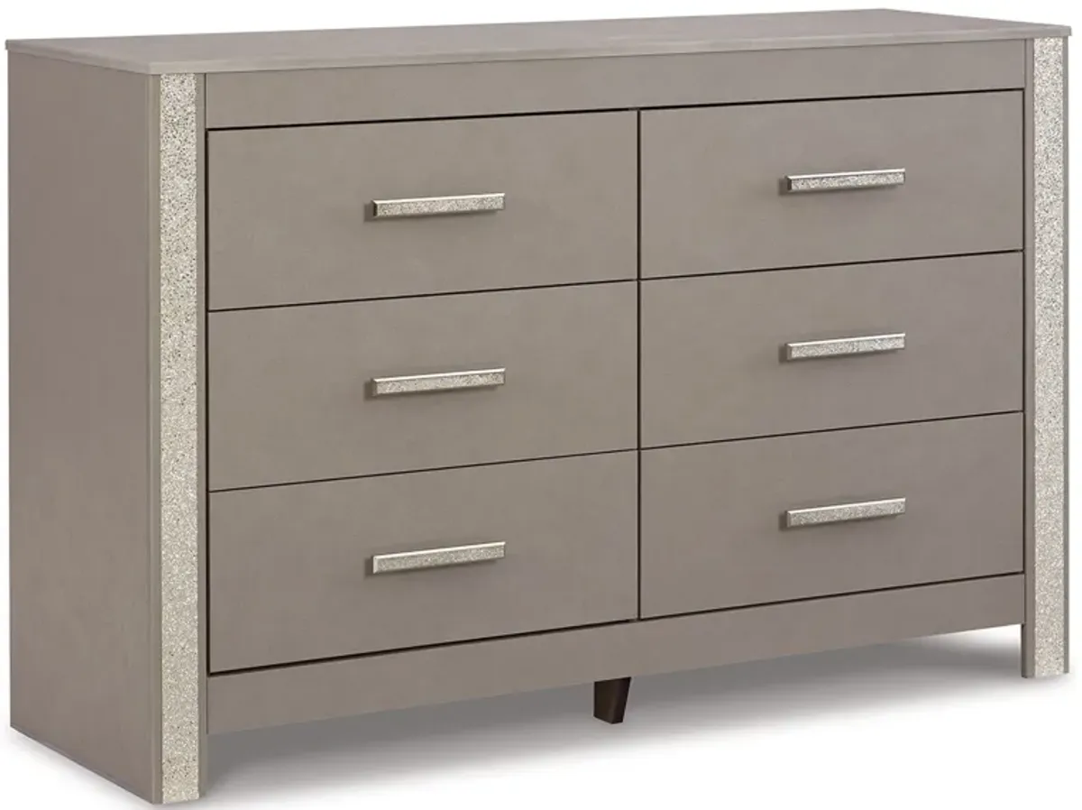 Surancha - Gray - Six Drawer Dresser