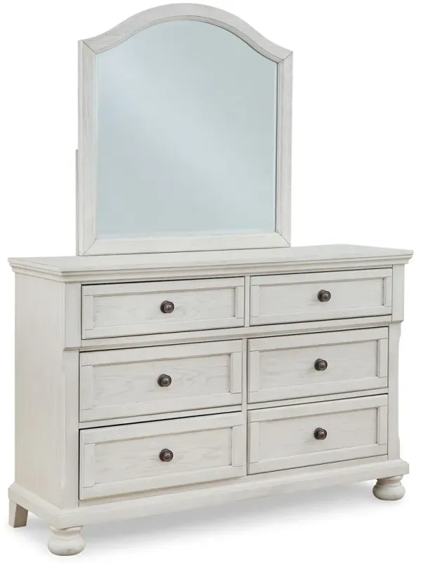 Robbinsdale - Dresser, Mirror - Youth - Antique White