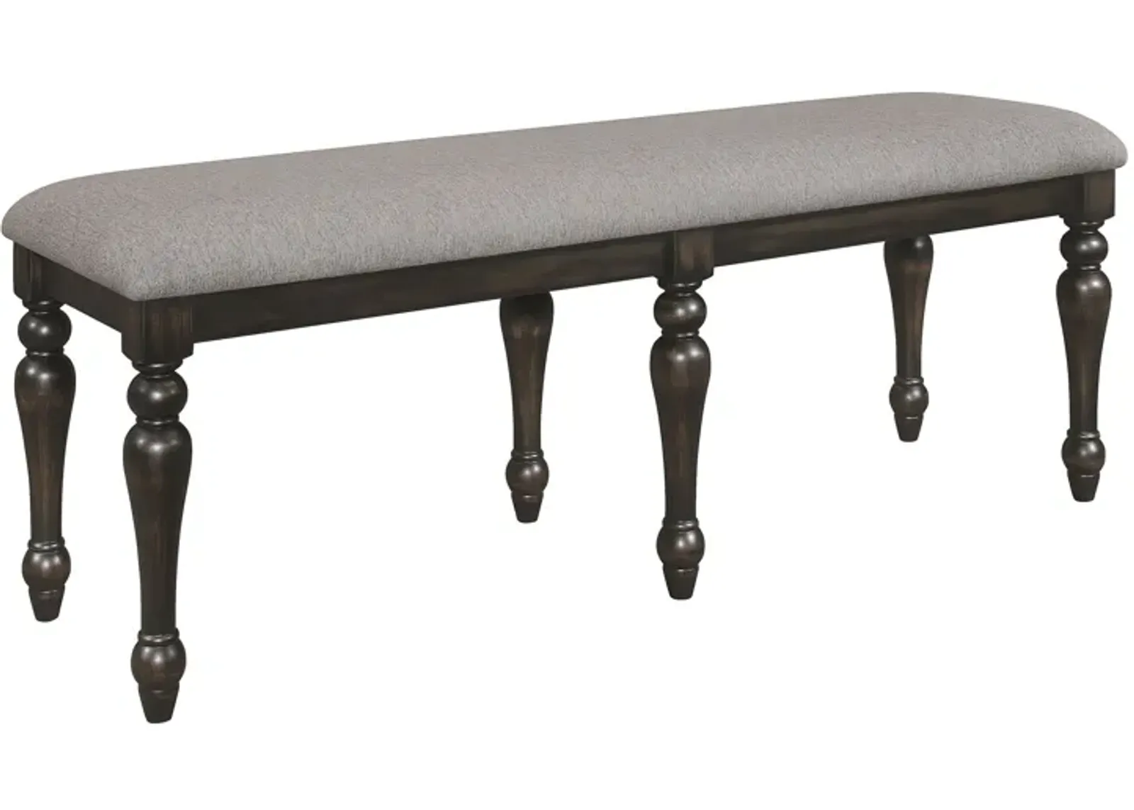 Hilara - Bench - Gray & Charcoal