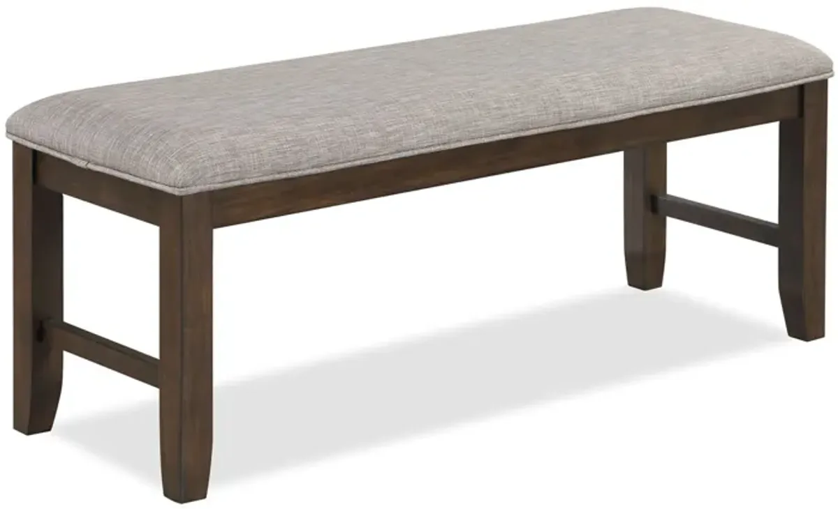 Tarin - Bench - Gray & Brown