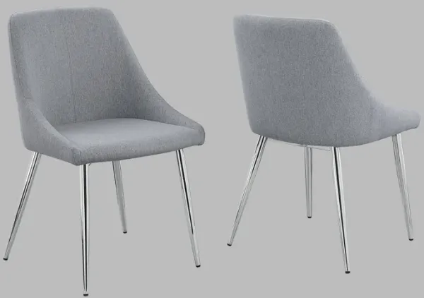 Tola - Dining Chair (Set of 2) - Gray