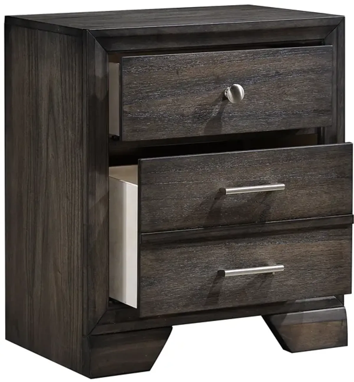 Jaymes - Accent Nightstand - Dark Brown