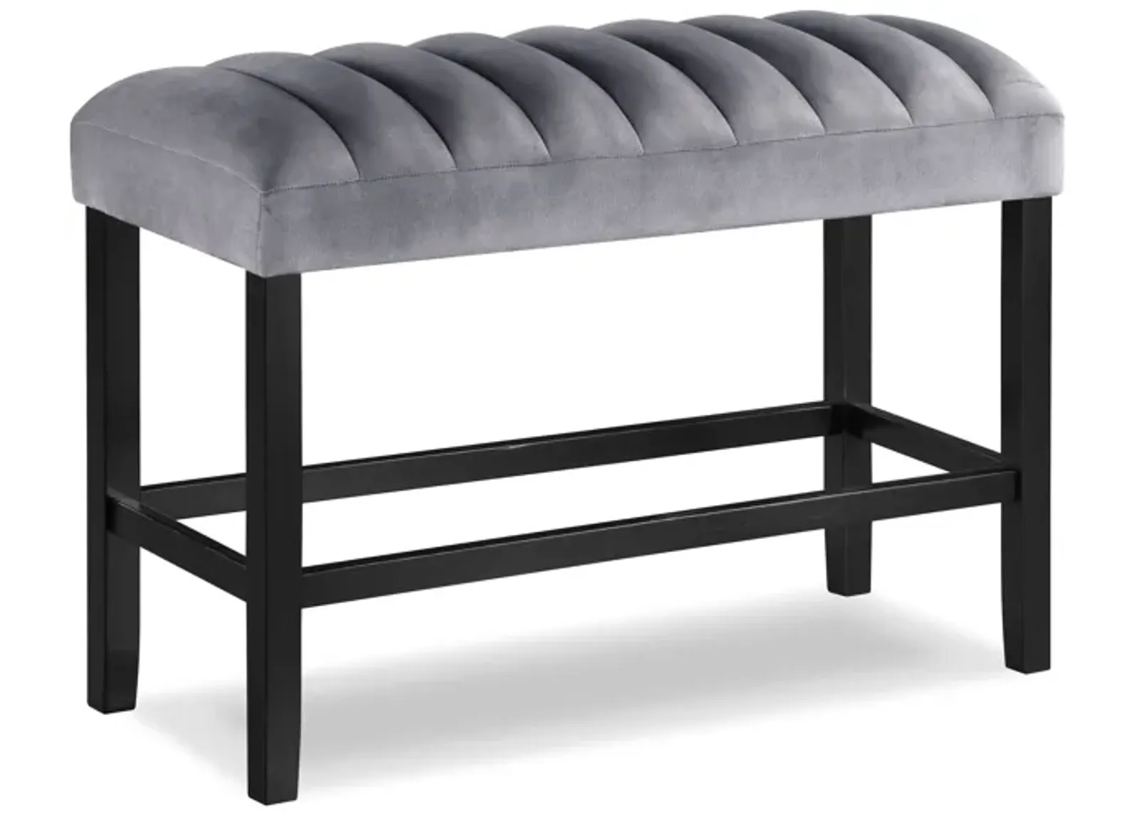 Pascal - Dining High Bench - Gray