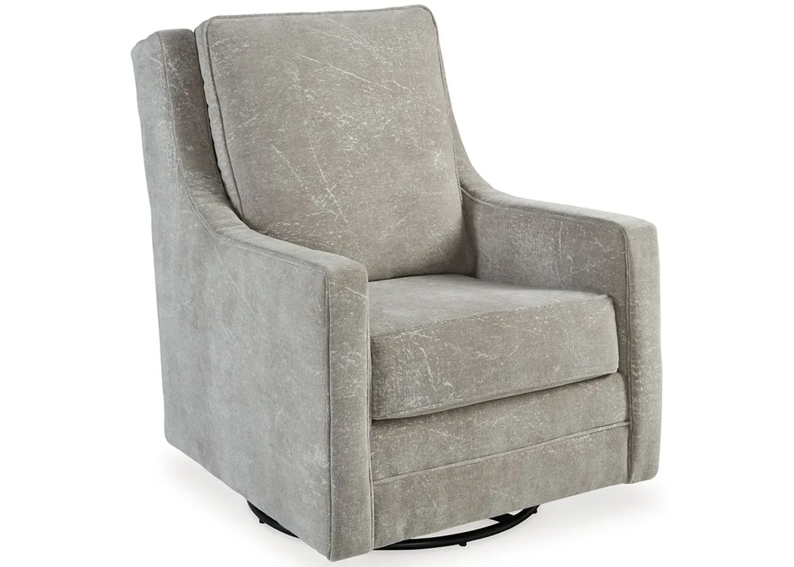 Kambria - Pebble - Swivel Glider Accent Chair