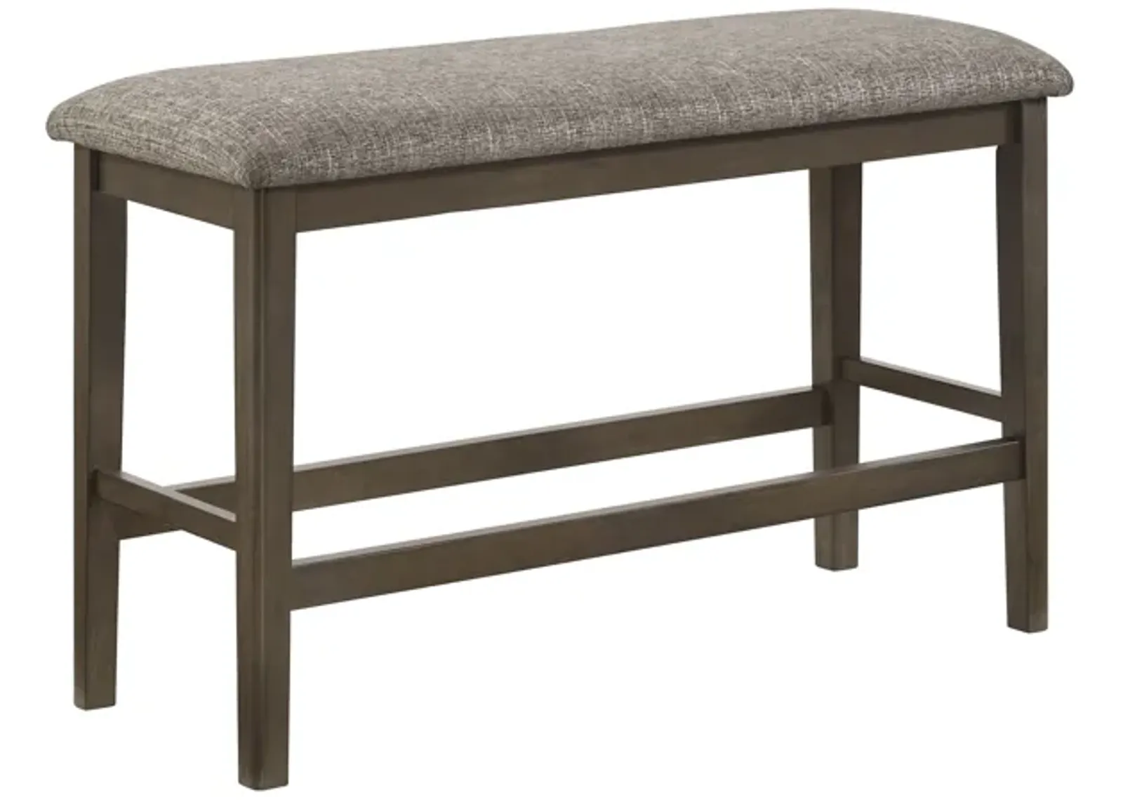 Ember - Counter Height Bench - Dark Gray