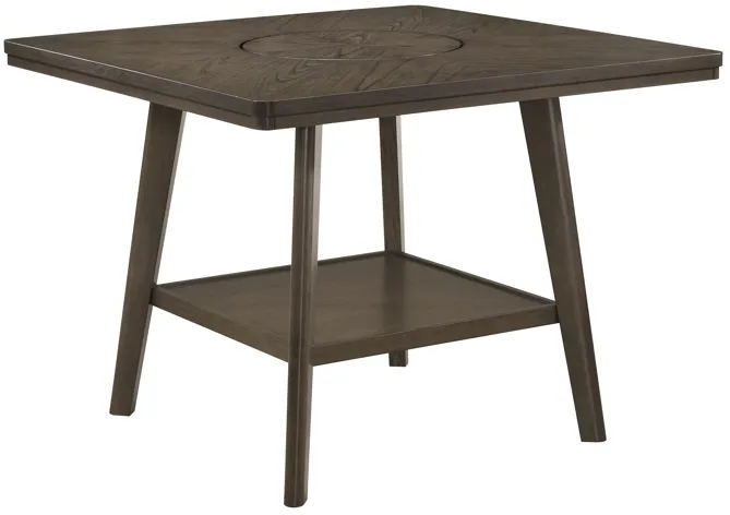 Ember - Counter Height Table - Dark Brown