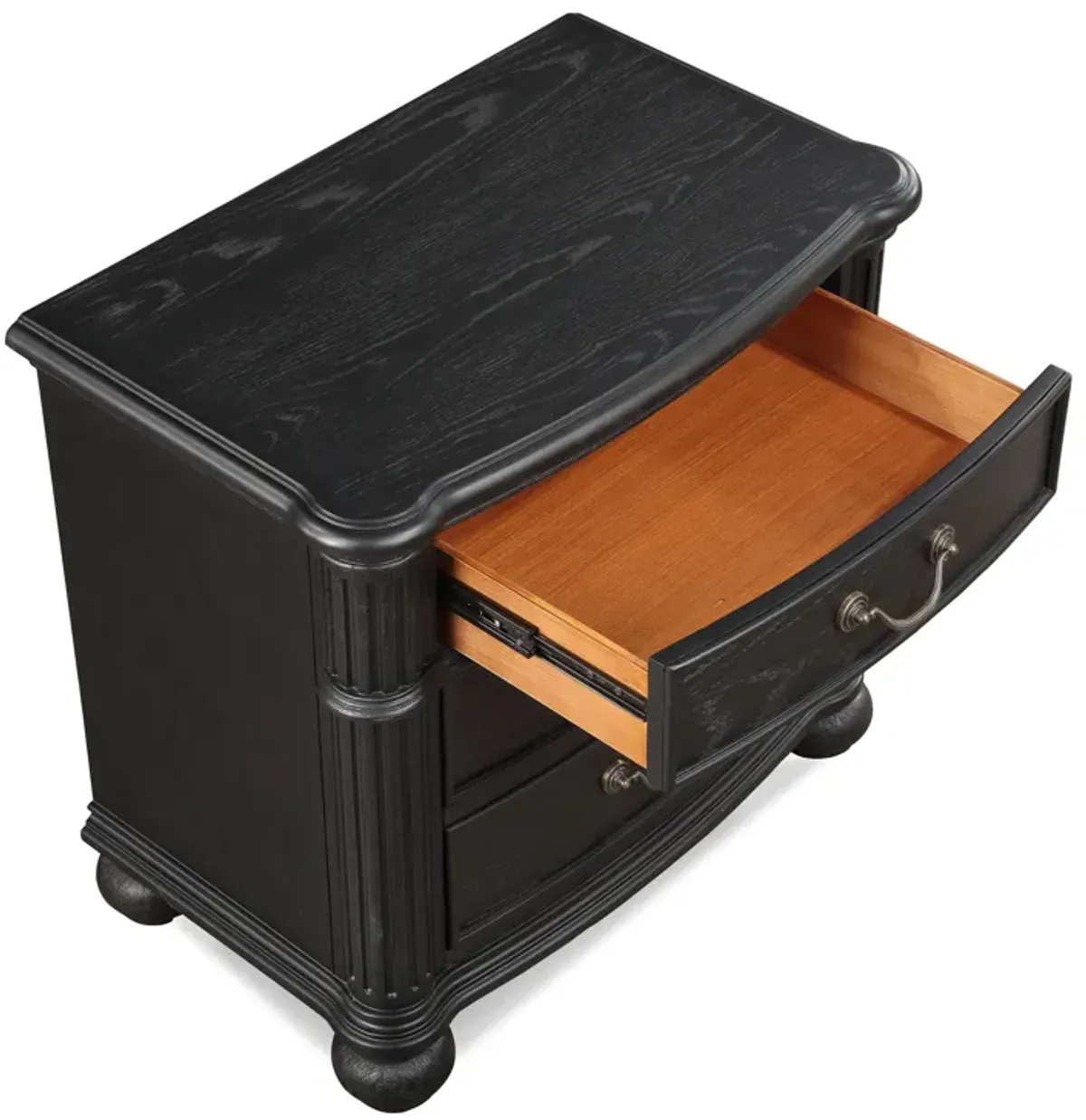 Kingsbury - Nightstand - Black