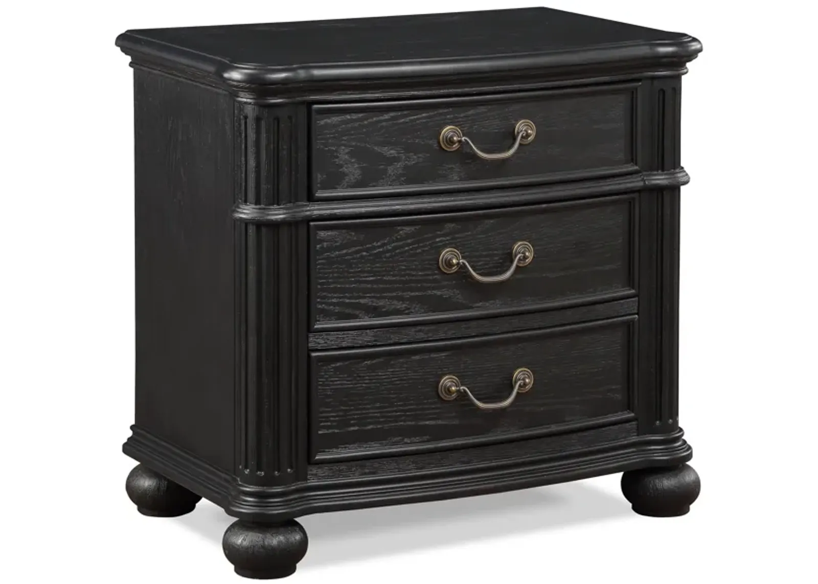 Kingsbury - Nightstand - Black