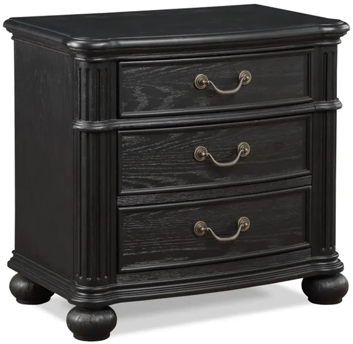 Kingsbury - Nightstand - Black