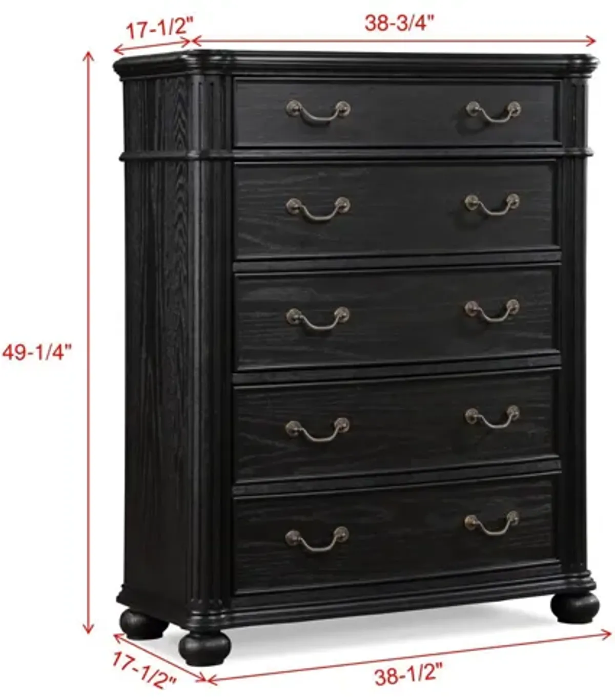 Kingsbury - Chest - Black