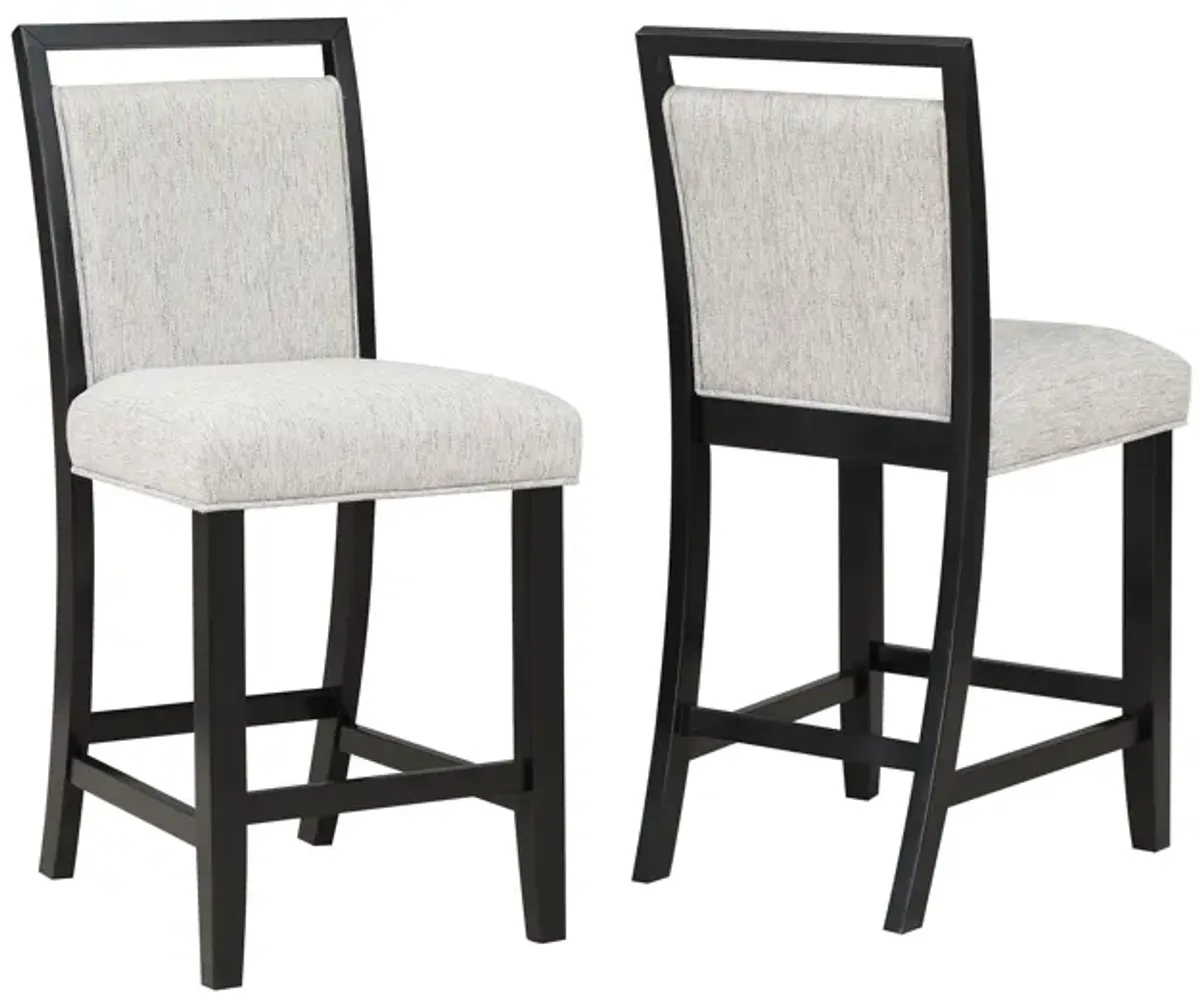 Dary - Counter Height Dining Chair (Set of 2) - White