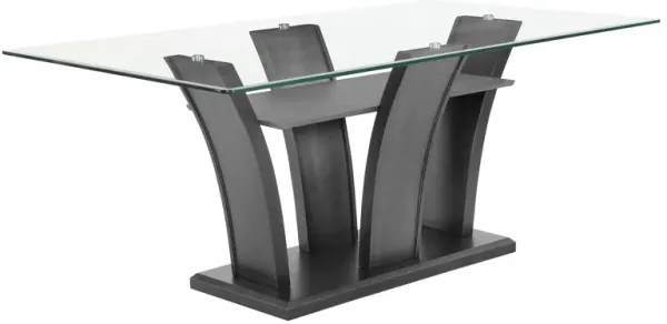 Camelia - Dining Table Base - Black