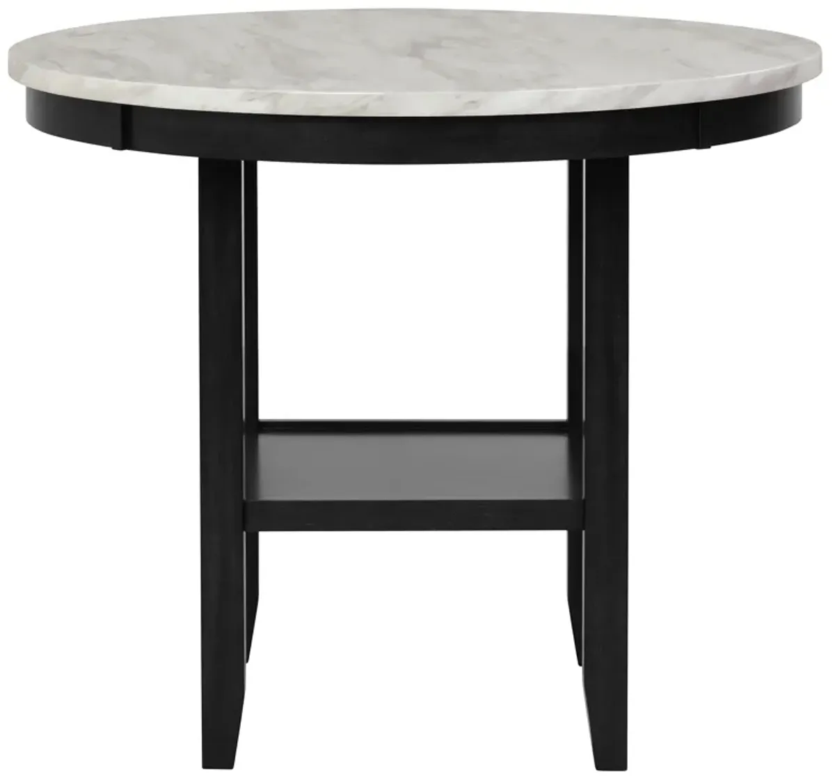 Lennon - Round Counter Height Table - White