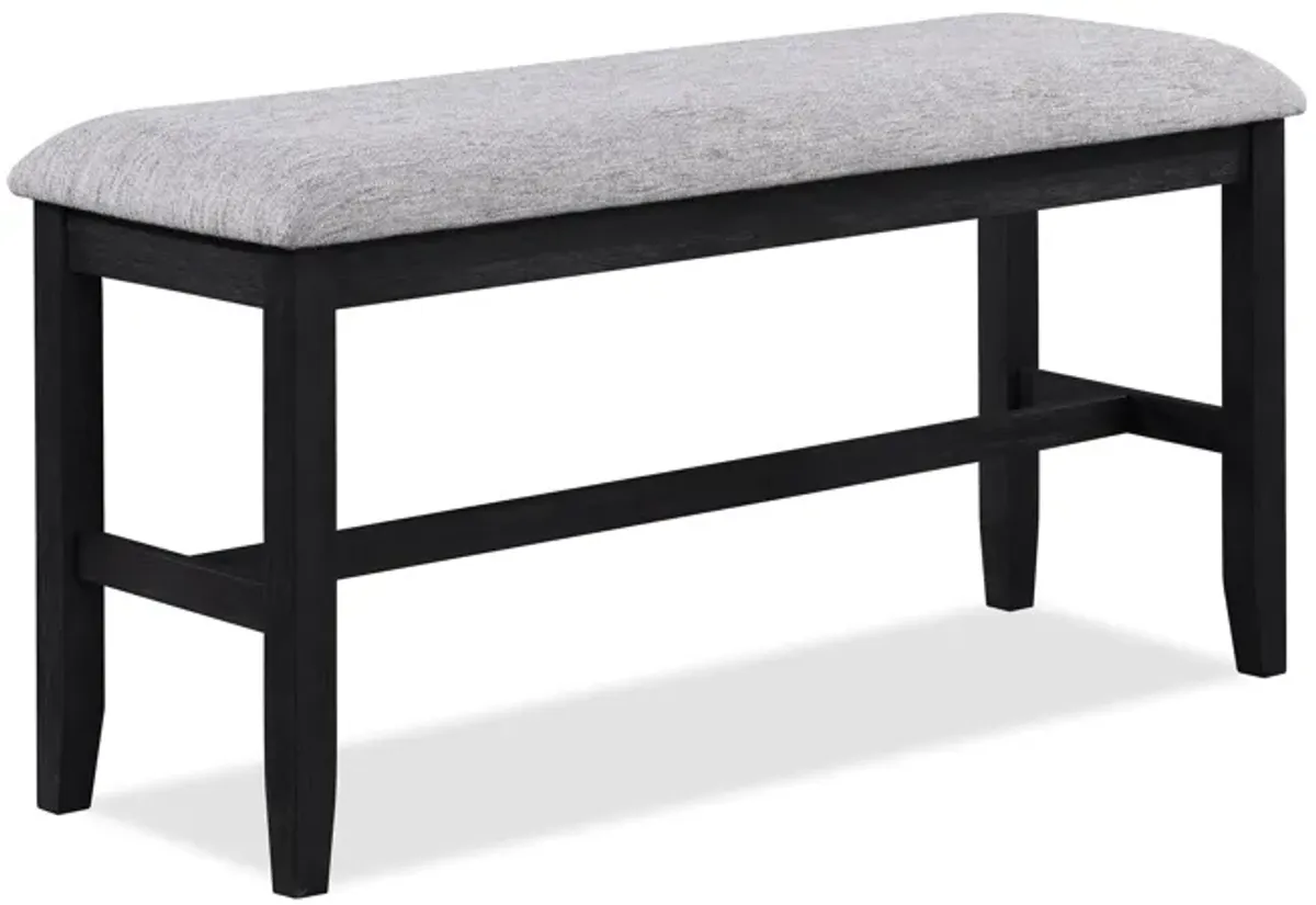 Buford - Counter Height Bench - Light Gray