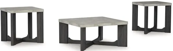 Sharstorm - Occasional Table Set (Set of 3) - Two-tone Gray