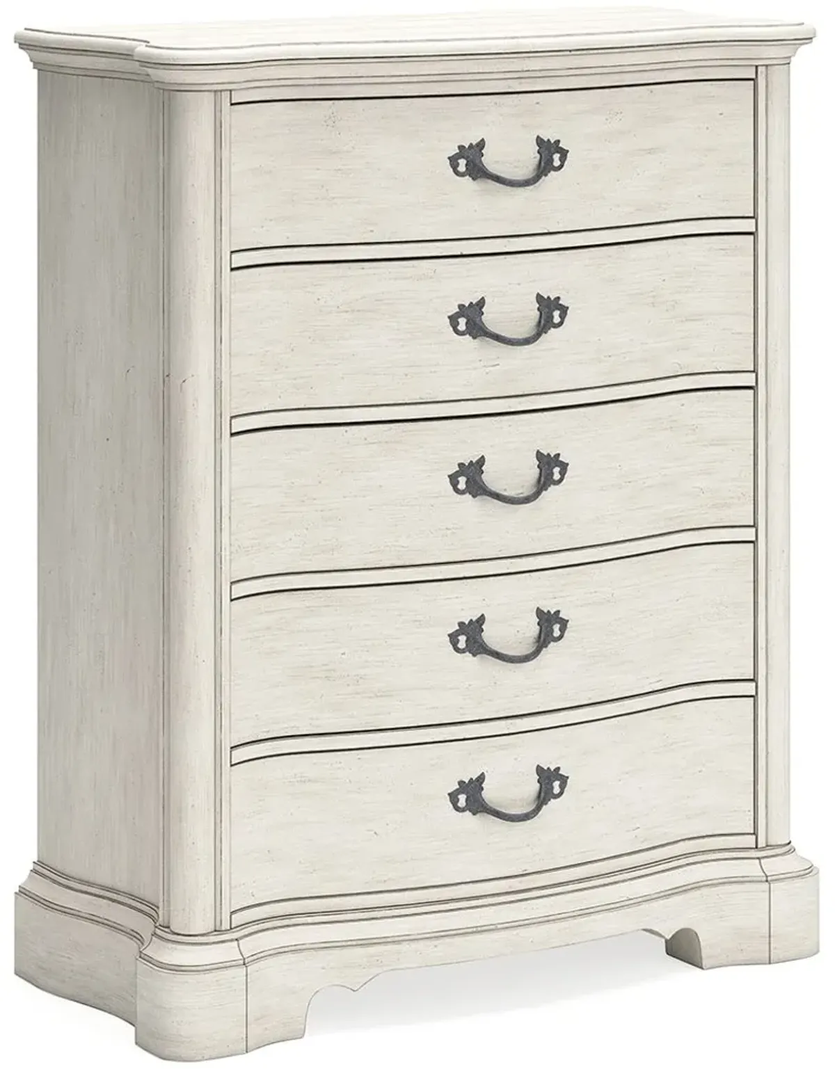 Arlendyne - Five Drawer Chest - Antique White