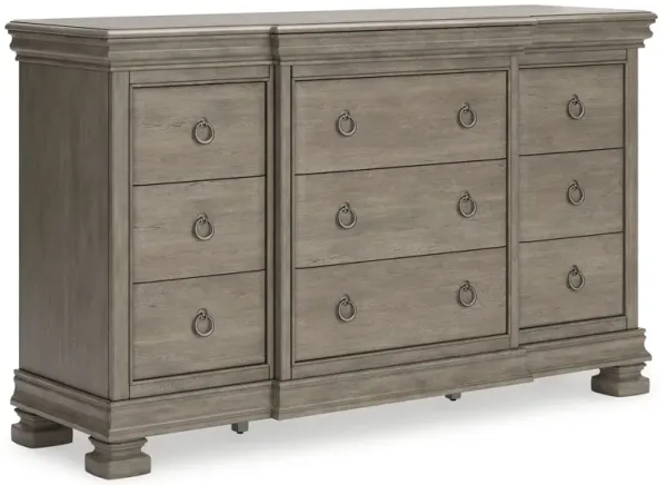 Lexorne - Dresser - Gray