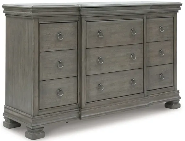 Lexorne - Dresser - Gray