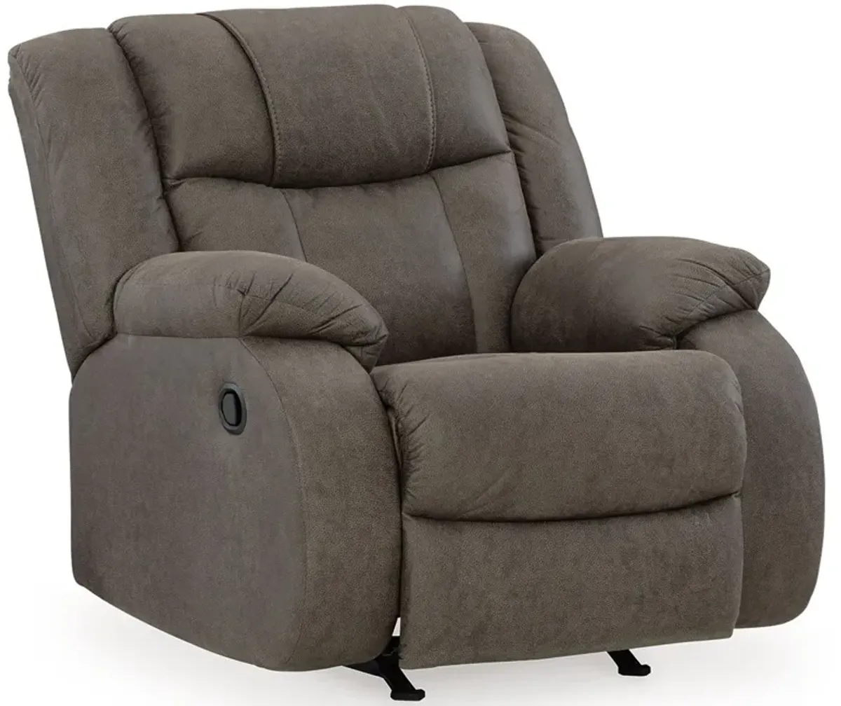 First Base - Gunmetal - Rocker Recliner