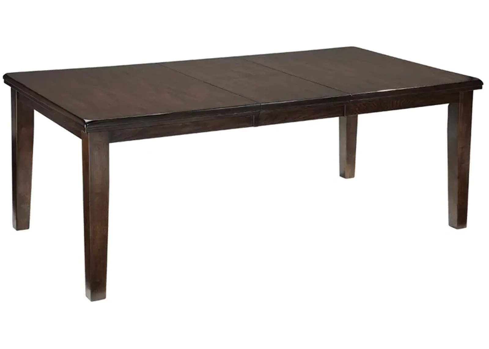 Haddigan - Dark Brown - Rectangular Dining Room Extension Table