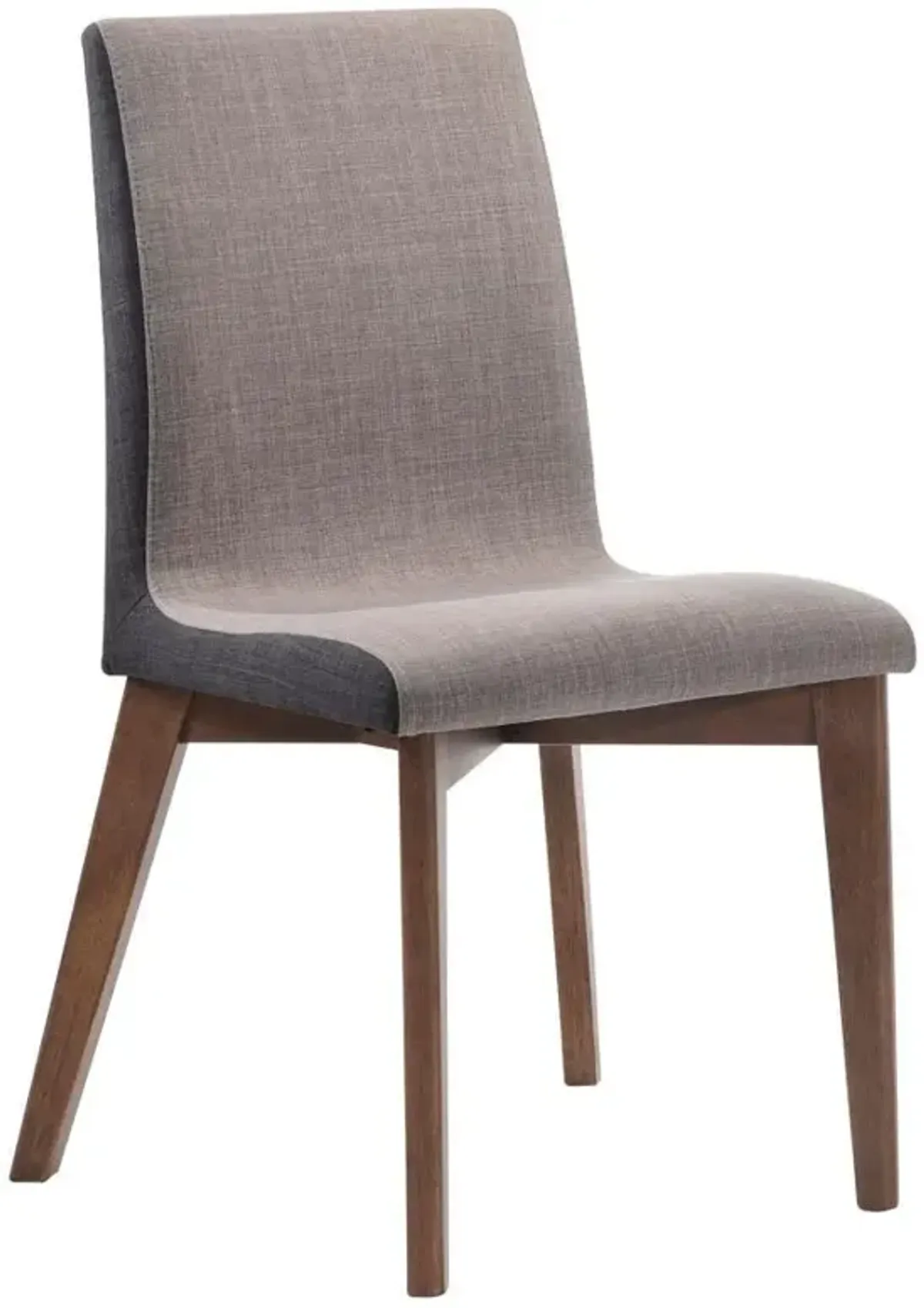 Redbridge - Upholstered Dining Side Chair (Set of 2) - Natural Walnut