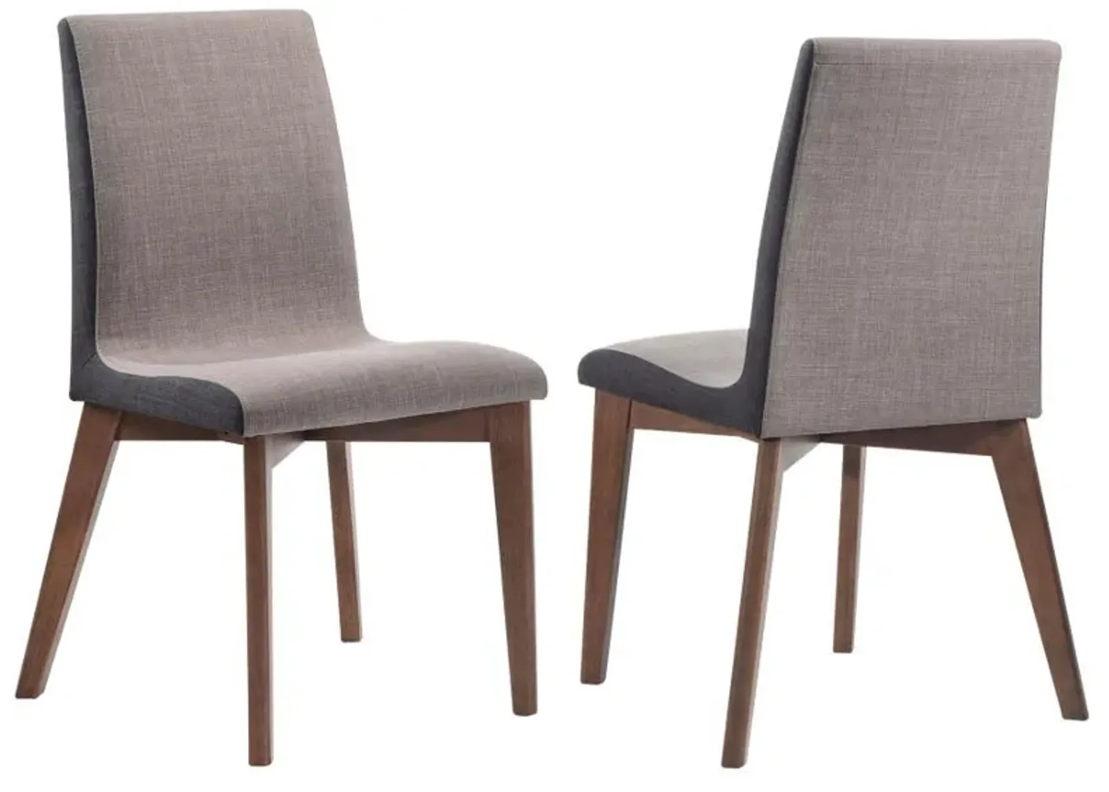 Redbridge - Upholstered Dining Side Chair (Set of 2) - Natural Walnut