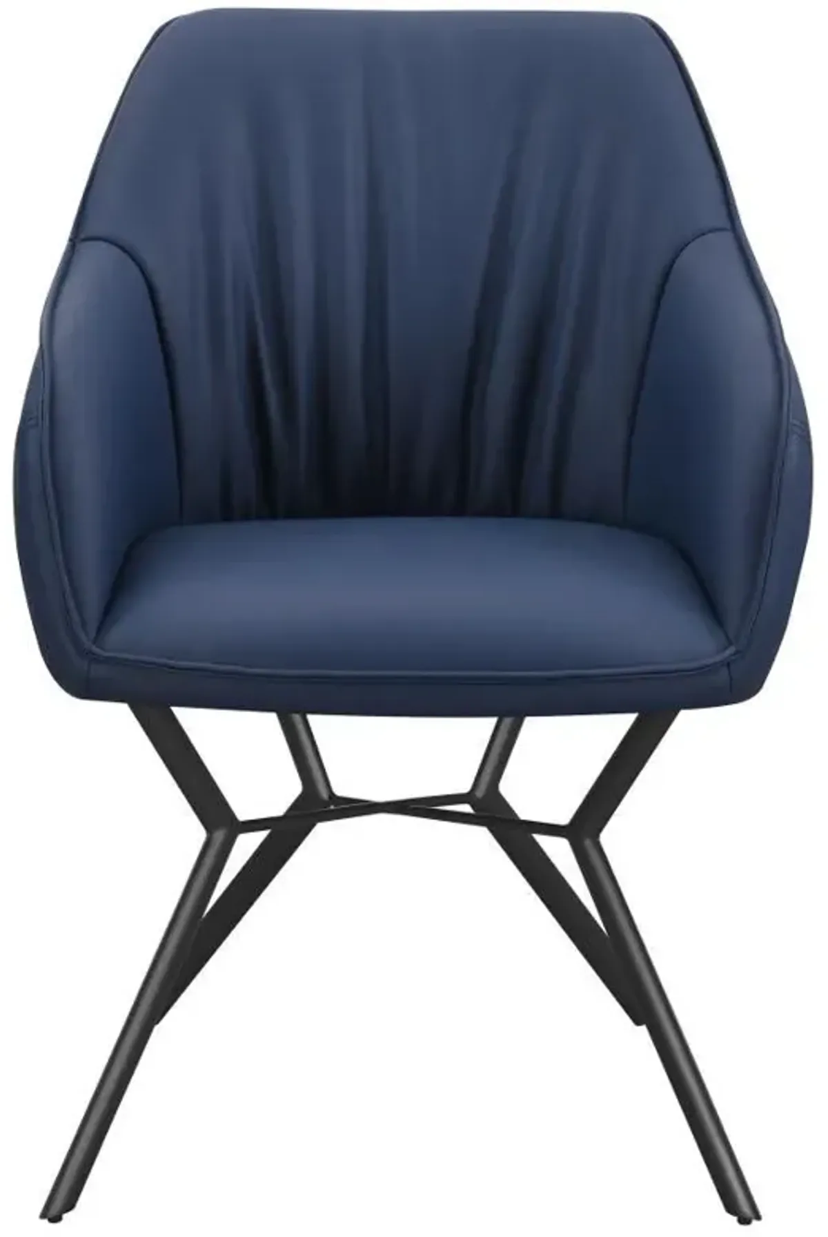 Mayer - Upholstered Dining Arm Chair (Set of 2) - Blue