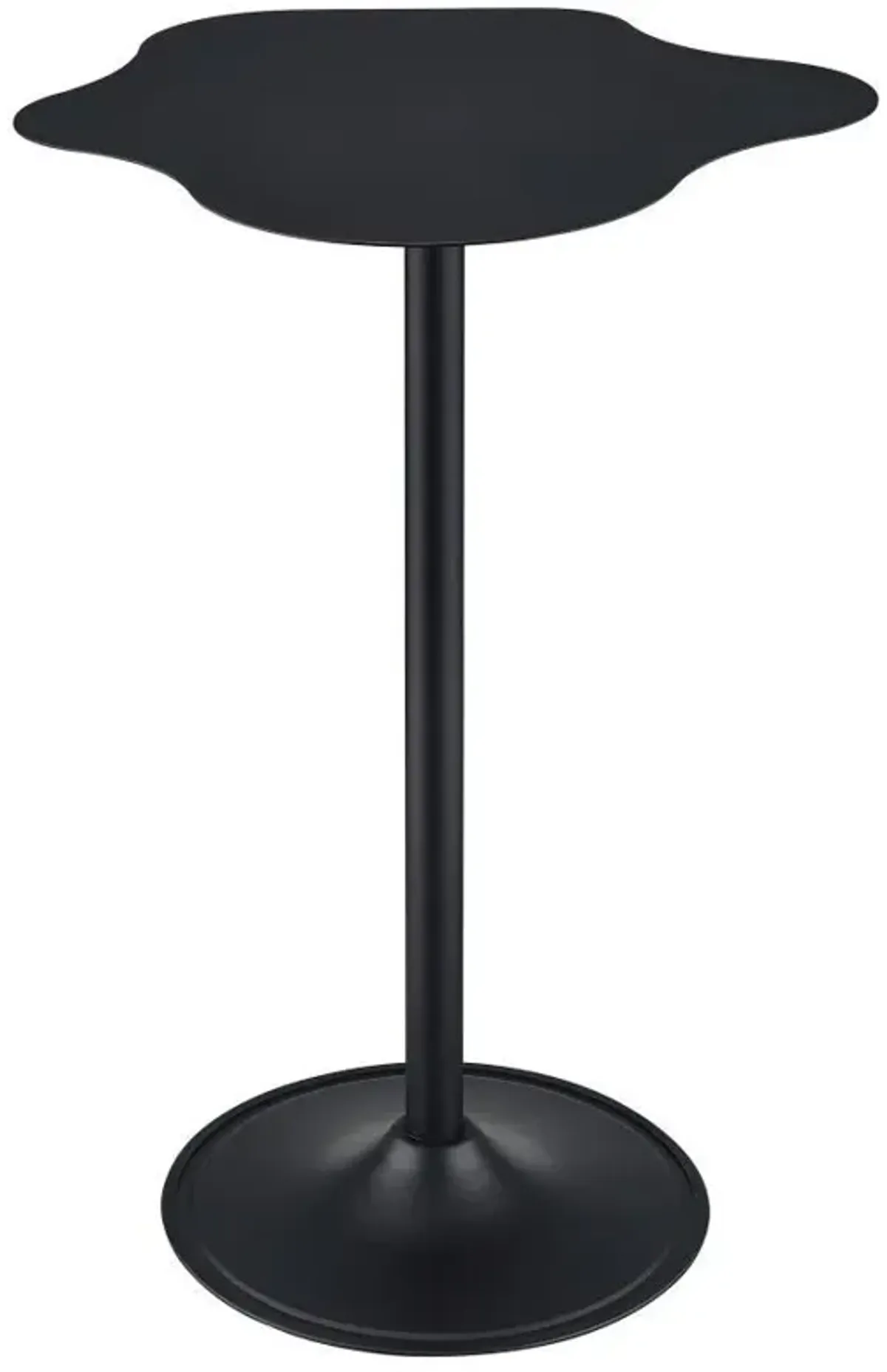 Keanu - Curved Cloud-Shaped Bistro Bar Table - Black