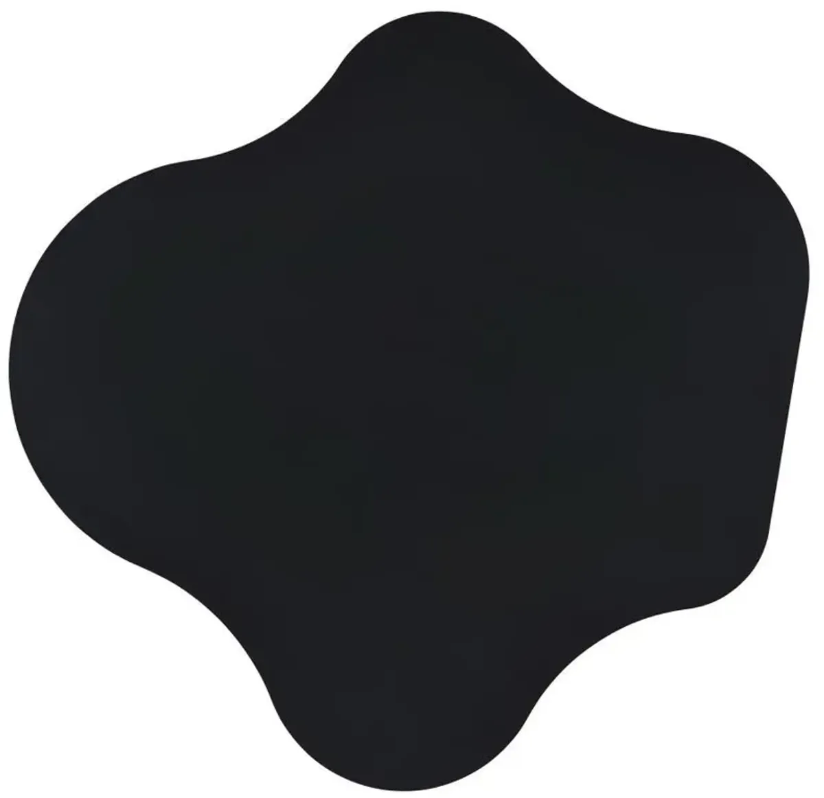 Keanu - Curved Cloud-Shaped Bistro Bar Table - Black