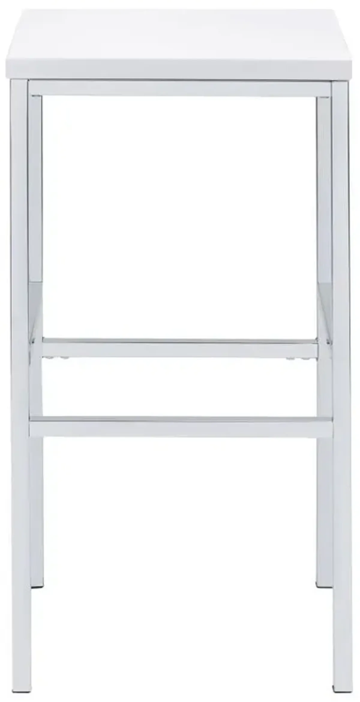Natividad - 5 Piece Pub Height Bar Table Set - White High Gloss