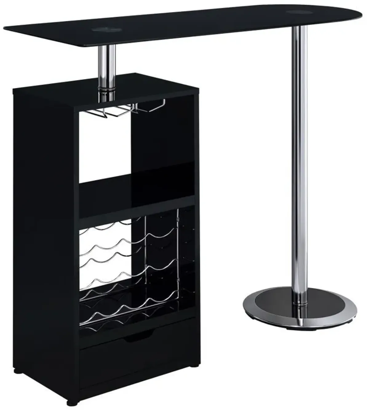 Koufax - 1-drawer Bar Table