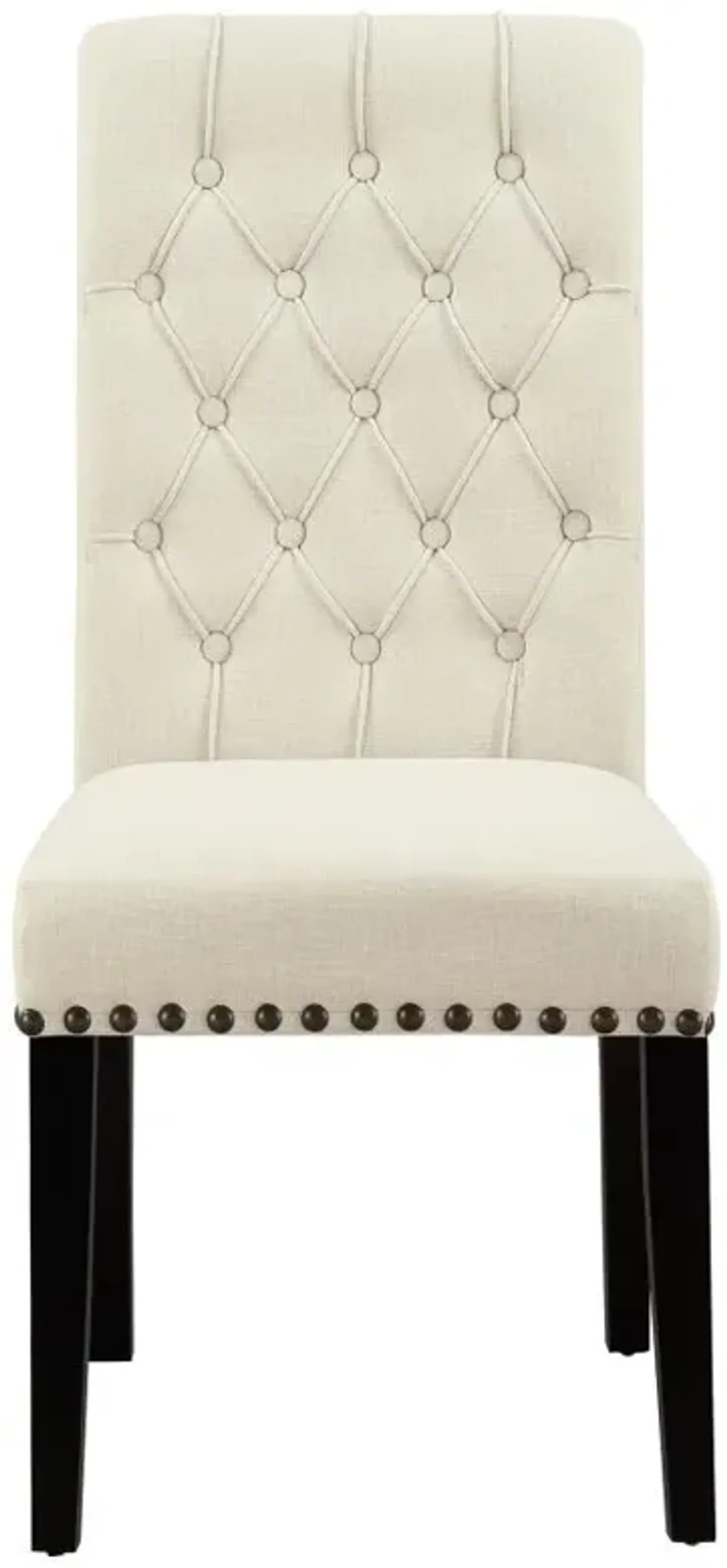 Alana - Fabric Upholstered Dining Side Chair (Set of 2) - Beige