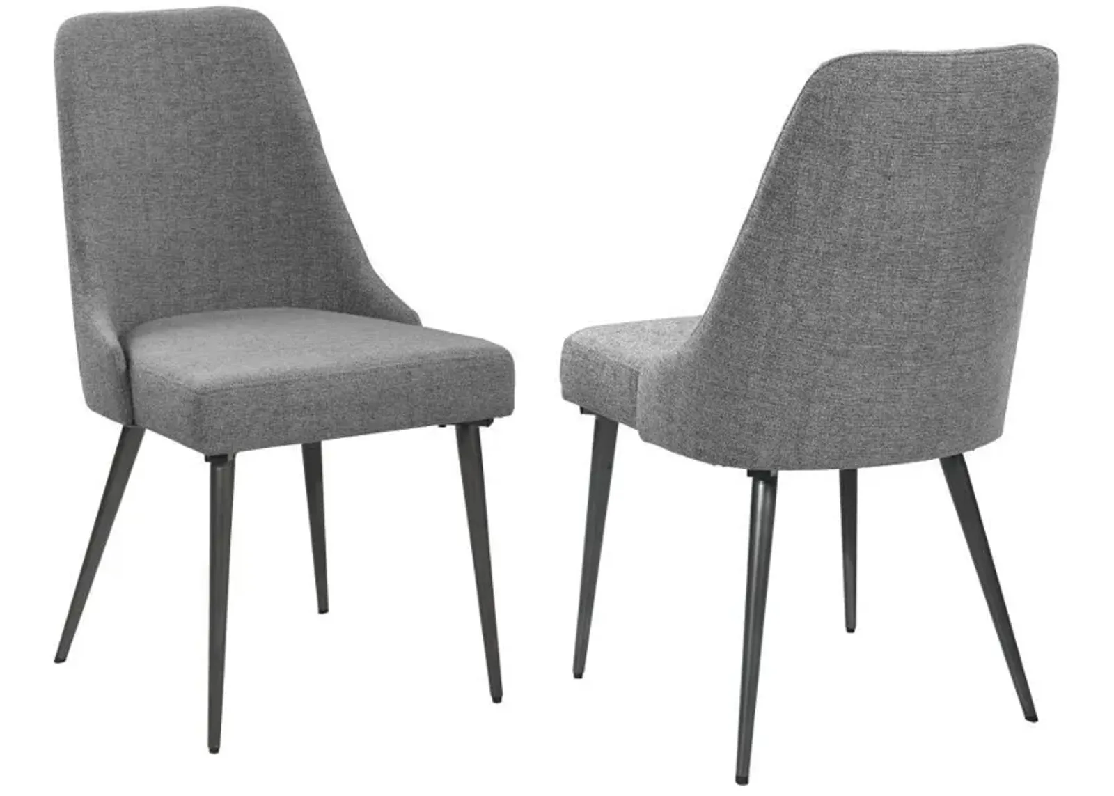 Alan - Upholstered Dining Chairs (Set of 2) - Gray