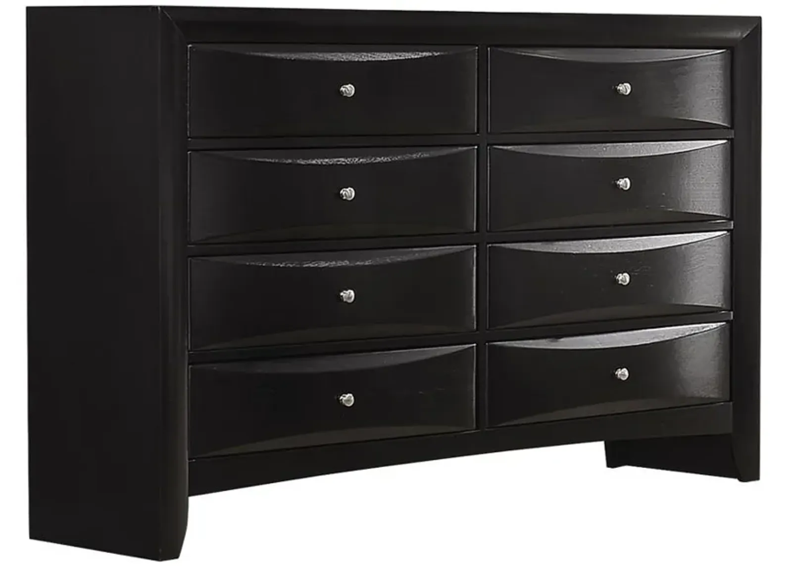 Briana - 8-Drawer Dresser - Black